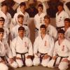 Pictured with the Black Belts of Koei-Kan Karate.