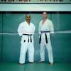 Matt Baldwin after receiving his Black Belt.