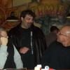 At the after party speaking with Hanshi Anzures.