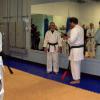 Chris Thomas earning his 4th degree Black Belt.