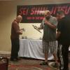 Sensei Troy Spees earning his Dan rank.