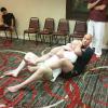 Renshi Matt Baldwin getting choked out.